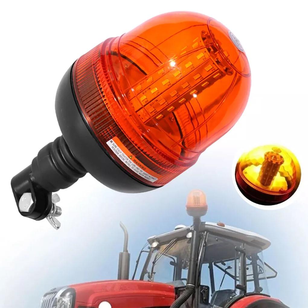 Durable Led Beacon Warning Flashing Light For Off-road Warning Flashing Rotating 24V In Fog Rainy