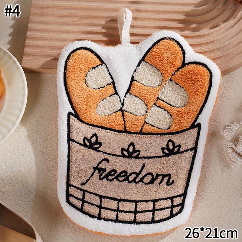 Kitchen Towels Kawaii Hand Towel Cute Handkerchief Dinning Table Serviettes Cleaning Cloth for Kitchen Towel for Hand Bath Towel