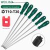 Extended Torx & Phillips Screwdriver Set: T8, T20, T30 for Car Repair & Air Filter Maintenance