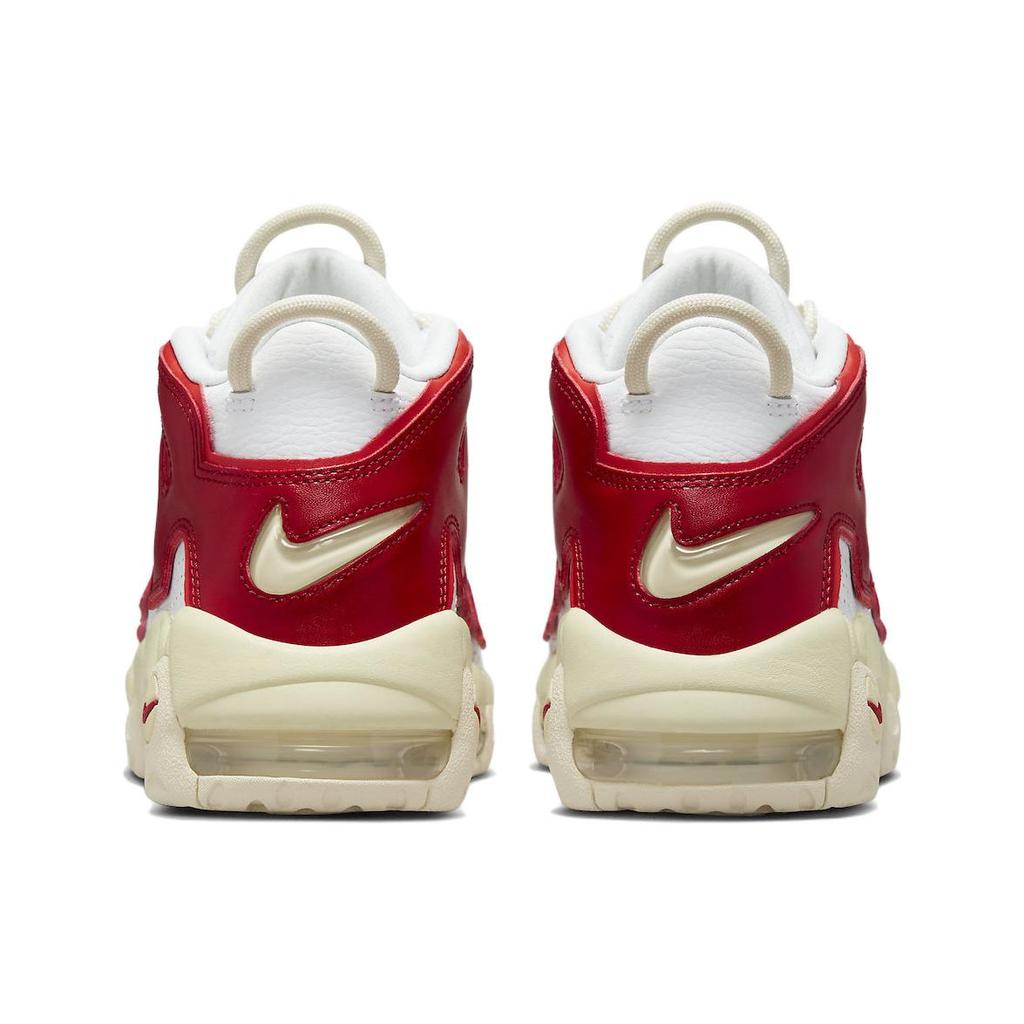 New Nike Air More Uptempo White Red Sail Women's FN3497-100