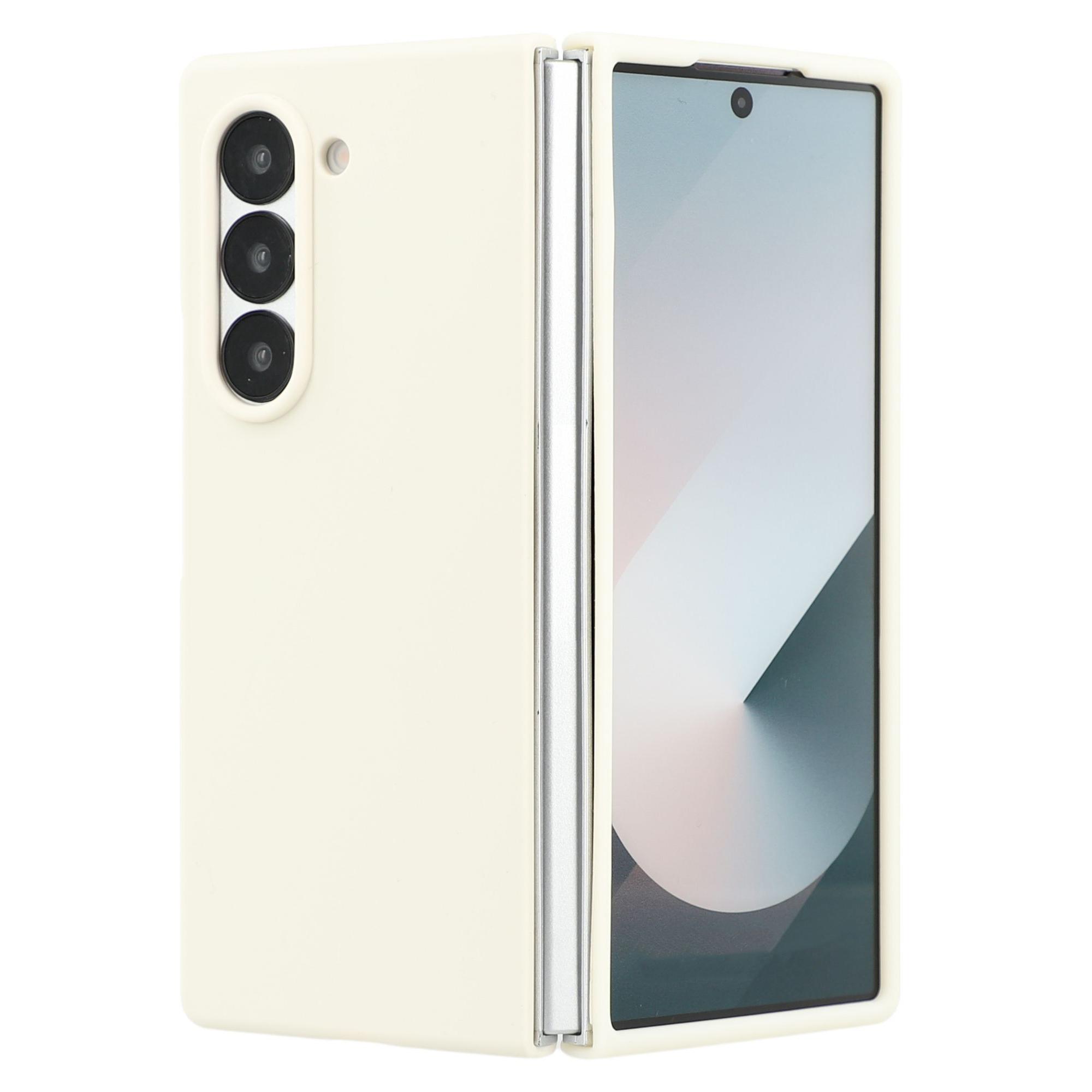 

Для Samsung Galaxy Z Fold6 5G Чехол для мобильного телефона Жидкий силикон Защита от падений Beige