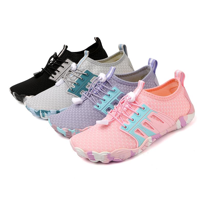 Lightweight Non-slip Wading Shoes Men Women Quick Dry Breathable Aqua Sneakers Elastic Soft Sole Beach Water Sports Shoes