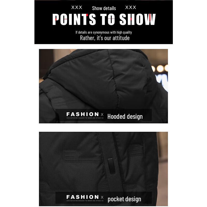 Jeep Men's Hooded Padded Jacket