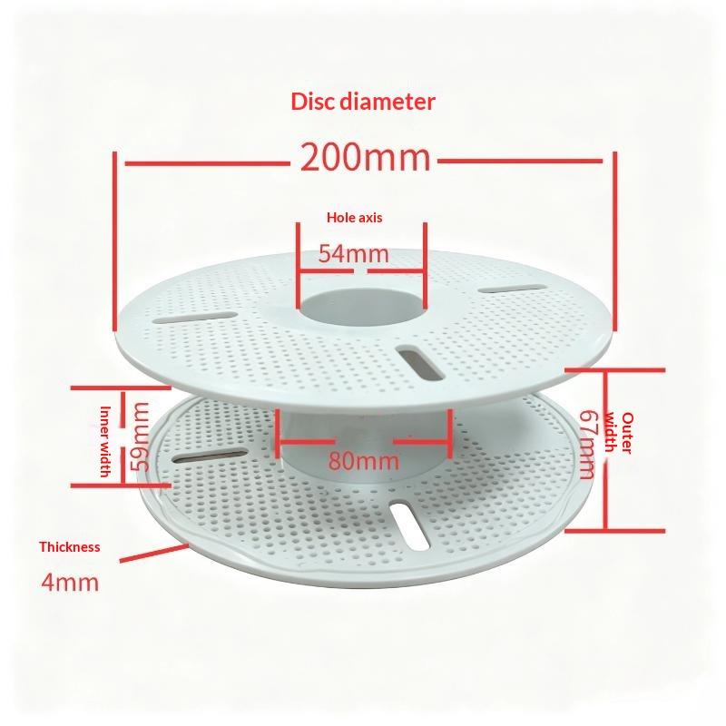 1 Stück Abnehmbare Hitzebeständige ABS Leere Filamentrolle 3D-Drucker Wiederverwendbare Spule Für 1 kg Nachfüllfilament Für Bambu Lab