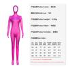 Hot-selling Tights 5 All-inclusive Leaking Onesies Solid-color Clothes Exposed Stage Performance Clothes