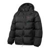 Detachable Hood Winter Puffer Jacket Couples - Thick Warm Windproof Waterproof Solid Color Casual Coat