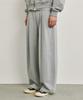 GLW Wide Double-Pleat Sweatpants Gray