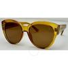 Frye 50949fry700 Brown Cat Eye Unisex Sunglasses 10262116.fry Ylwbrn