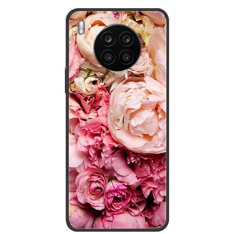 For Huawei Nova 8i Case Shockproof Soft silicone TPU Back Cover For Huawei Nova 8i Phone Cases Nova8i Nova 8 i 2021 Cute Cartoon