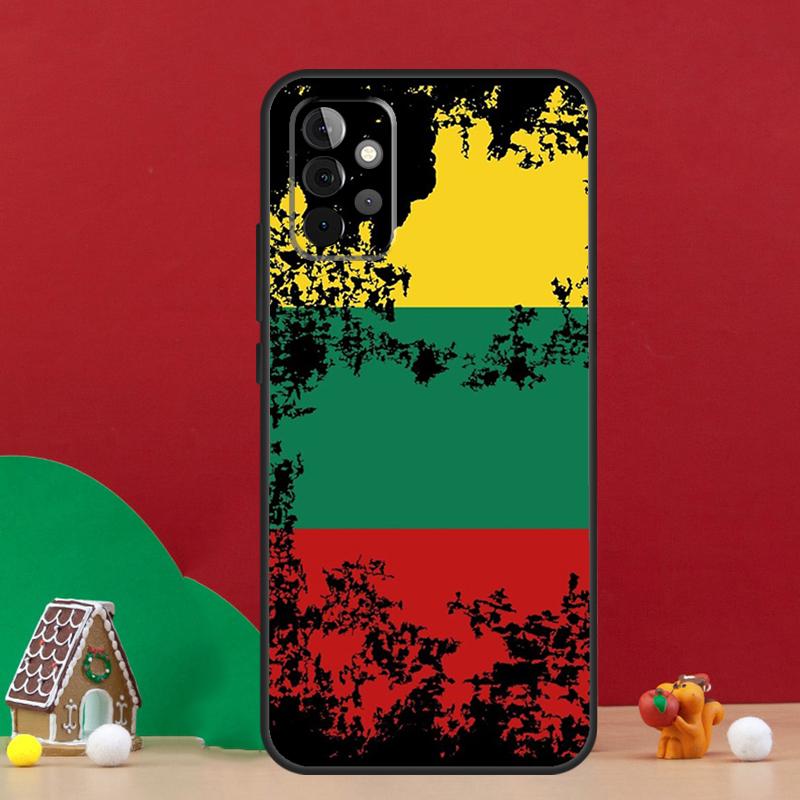 Fashion Lithuania Flag Case For Samsung Galaxy A55 A52 A32 A12 A33 A06 A16 A26 A36 A56 A15 A53 A13 A34 A54 A14 A17