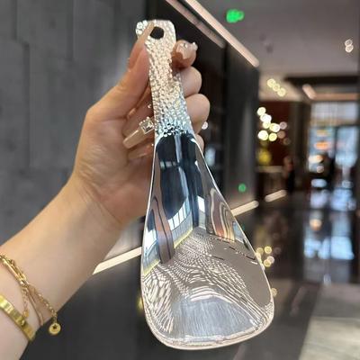 Edelstahl Gehämmert Reislöffel Modern Minimalistisch Küchen Servierlöffel für Zuhause Restaurant