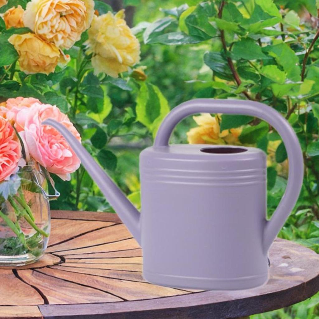 2 Gießkannen, Topf, Modern, Robust, Benutzerfreundliches Gartengerät für Garten, Blumen, Bonsai,