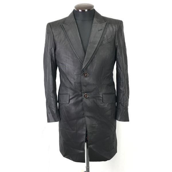 Cerruti Jacques Schneider Morning Coat Premium Fabric S-M Brown(USED)