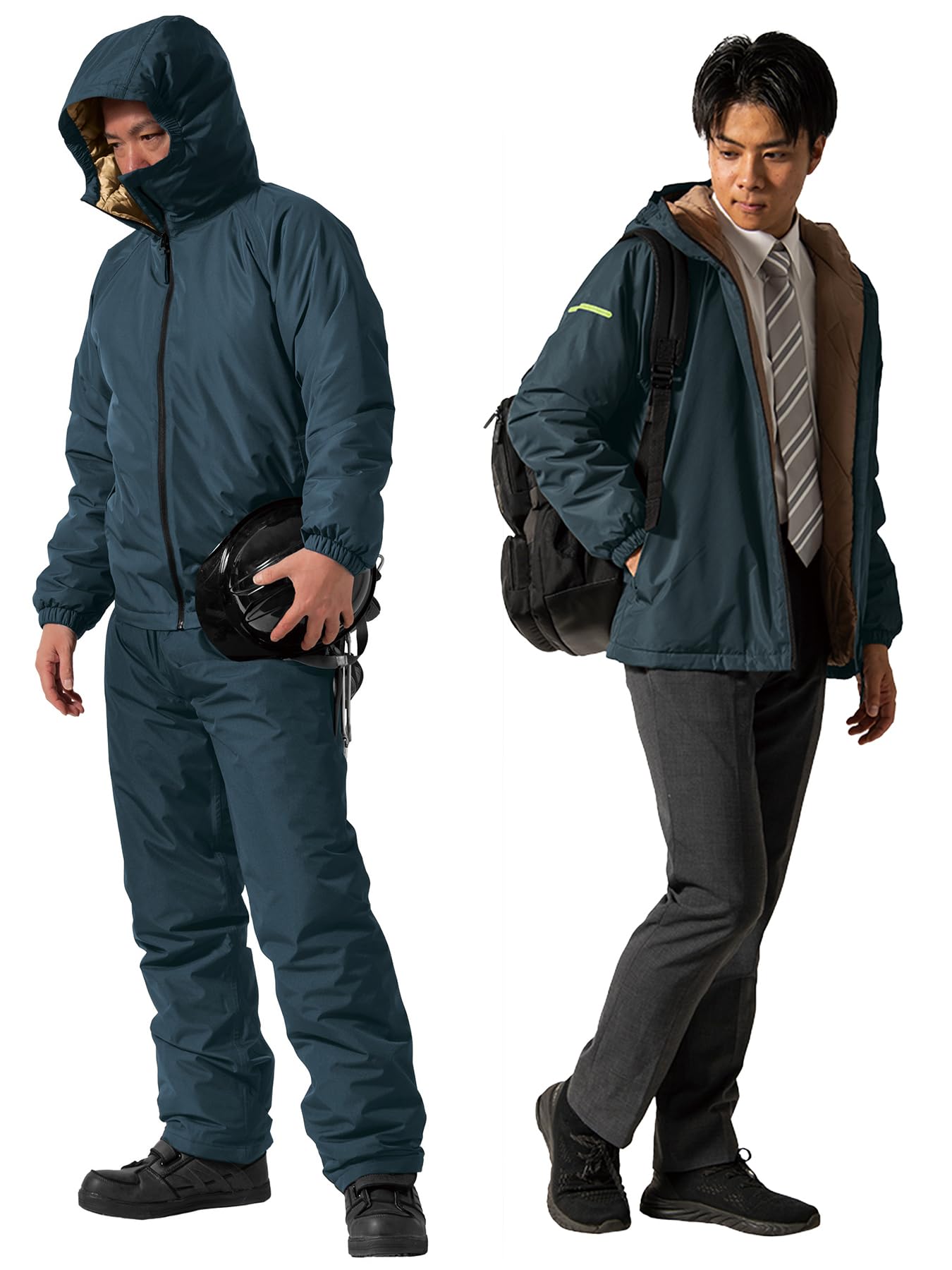 

Водонепроницаемый костюм для холодной погоды Темно-синий L [MAC] AS-3160