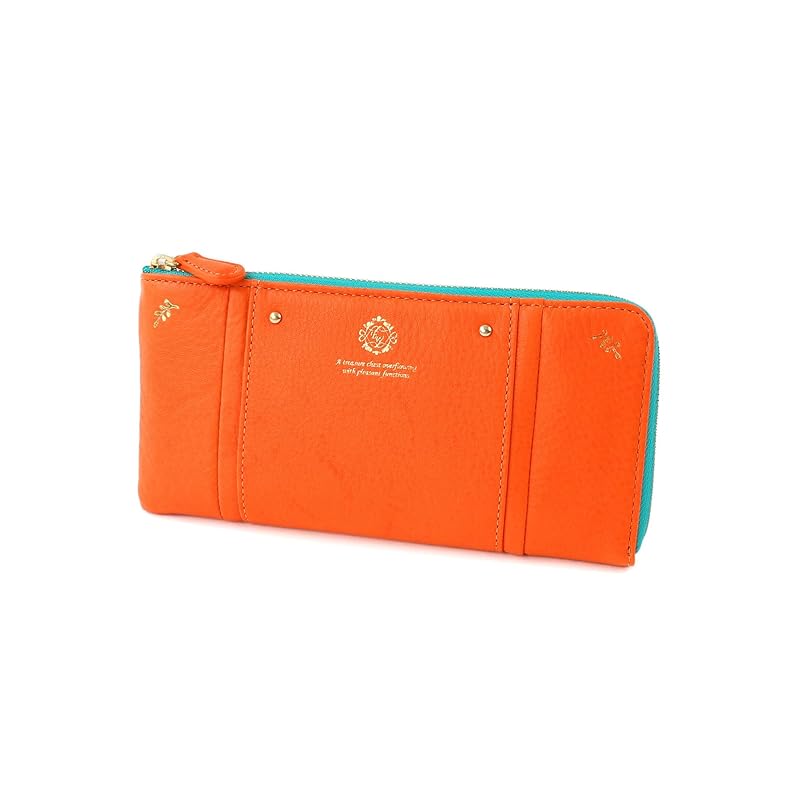 

[Framework] long wallet L-shaped zipper orange FW-45034-34