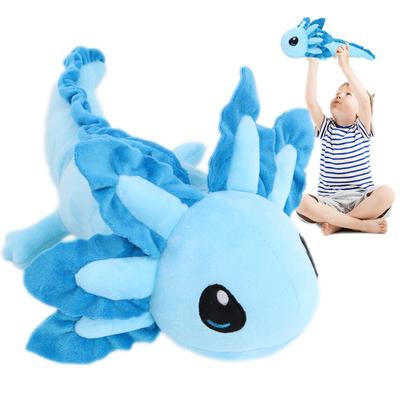 Weigted Plush Soft Axolotl Weigted Plush Toy Cute Stuffed Pillow Doll for Boys Girls Birthday Christmas Gift