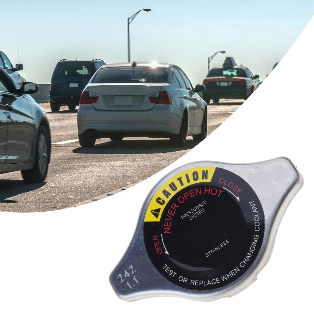 Corrosion Resistant Radiator Caps Lid Maintain Cooling System Efficiency Suitable For Long Distance Travel And Daily Use