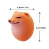 Dog Keyring Funny Dog Figure Keychain Pendant Humorous Keyring Purse Charm Backpack Decoration for Teenage Girls Son Kids