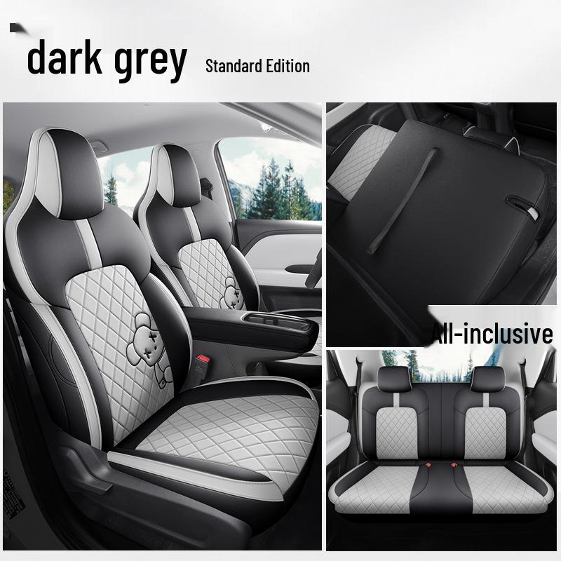 Wuling Bingo PLUS Cartoon Leather Car Seat Cover - All Seasons