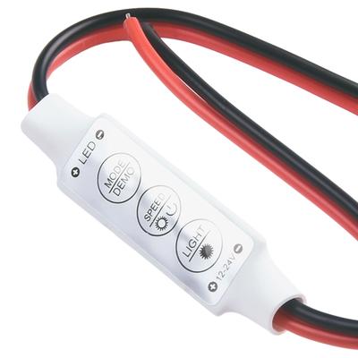 DC 12V Strip Light On Off Switch Mini Replacement 5 Modes Accessories Controller Decoration For 3528 5050 5630