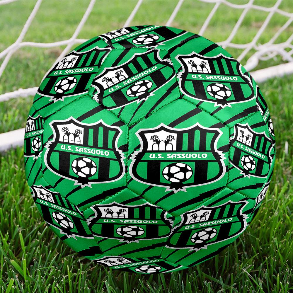 1pc Sevilla Fc Crest Soccer Balls Standard Size 5 Machine-Sports League Outdoor Match Football Training Ball Futbol Voetbal,Resistant Material Y070833