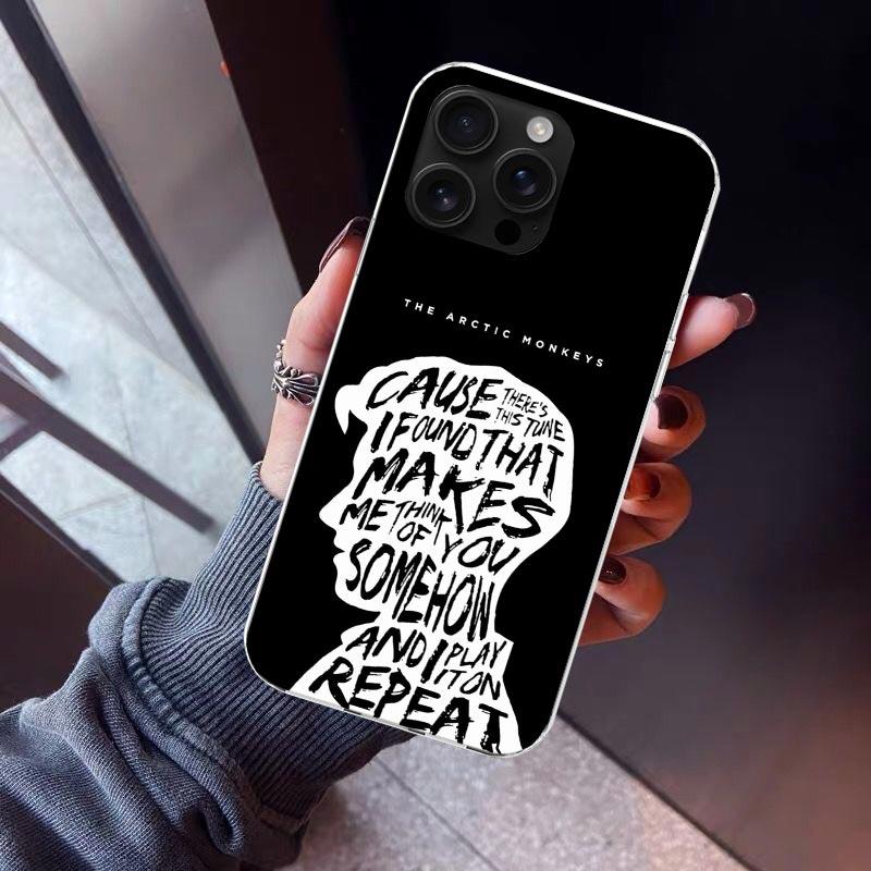 Arctic M-Monkeys Special Offer Phone Case For iPhone 17 Air 11 13 Mini 14 15 Plus 16 12 Pro Max 16E SE 7 8 Pattern Soft TPU Back