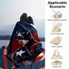 1pc Captain America Printing Blanket - Soft, All-Season Throw for Living Room, Bedroom,Personalized Gift with Adorable Cartoon Design