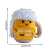 Cute Crochet Animals Ornament Frog Sea Turtle Duck Fox Ornament Desk Accessories Hand-knitted Figurine Finished Crochet Doll