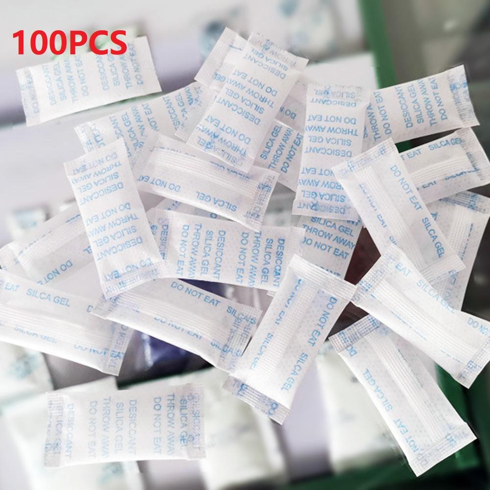 0.5g Non-Toxic Silica Gel Sachet Desiccant Damp Kitchen Room Moisture Absorber Dehumidifier Anti Humidity Bag Clothes Storage