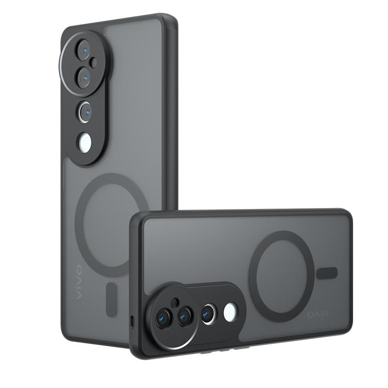 

For Vivo S19 V40 Pro Case Matte Magsafe Drop-proof Built-in Airbag Corner Non-yellowing Material Soft Cover vivo V40 Pro