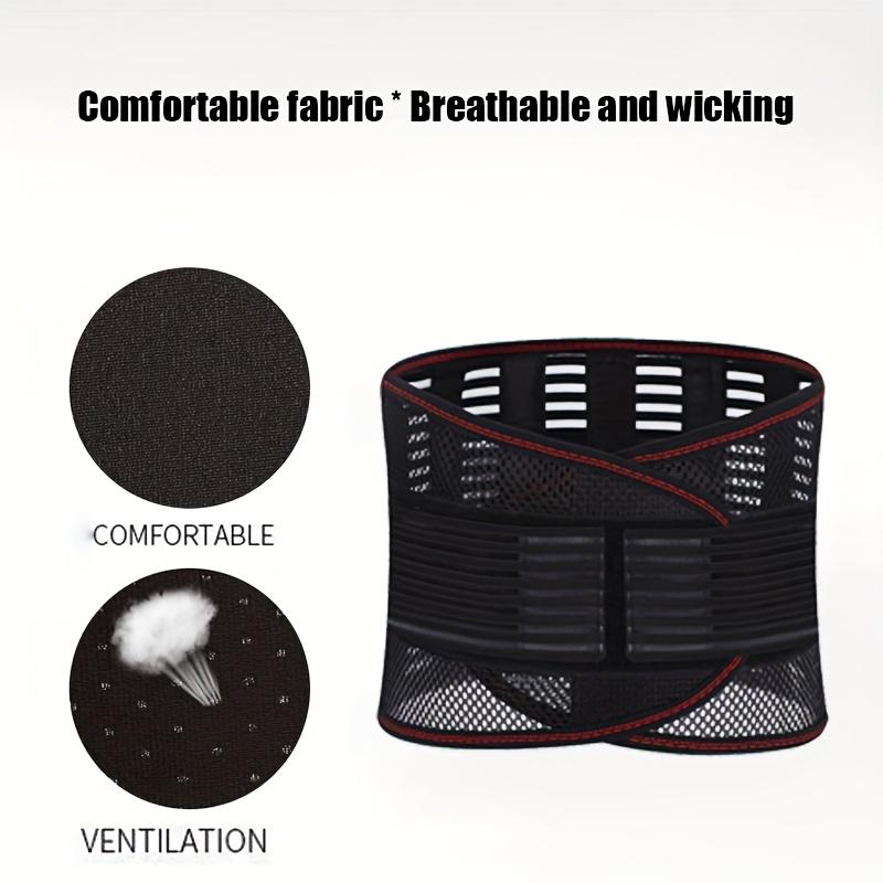 Waist Support Belt Breathable Adjustable Posture Corrector Lumbar Support Brace Herniated Disc Sciatica Pain Relief Waist Brace