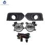 1 Pair Car Front Bumper Halogen Fog Lights Assembly Driving Lamp Foglight Wiring Switch Set For Honda City 2017 2018 2019