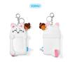 Idol Animal Character Keychain Cute Cartoon Group Member Keyring Fan Collection Support Gift Accessories