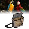Bird Carrier Bag Transparent Portable Lightweight Breathable   Travel Cage for Cockatiels Parakeets Small Bird