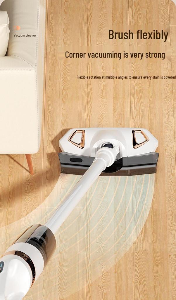 Wow Wireless Handheld Vacuum & Mop: High Suction, Small, Rechargeable, 2-in-1 for Home & Pet Hair.