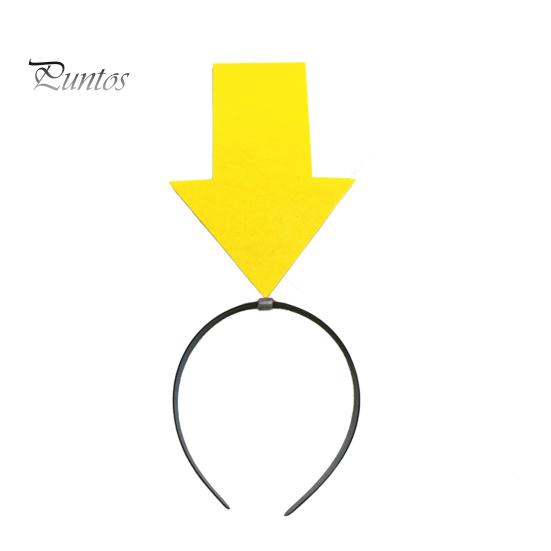 

Красная стрела повязка на голову для вечеринки на Хэллоуин забавный трюк реквизит ободок для волос украшение в виде символа стрелы универсальные аксессуары для волос жёлтый