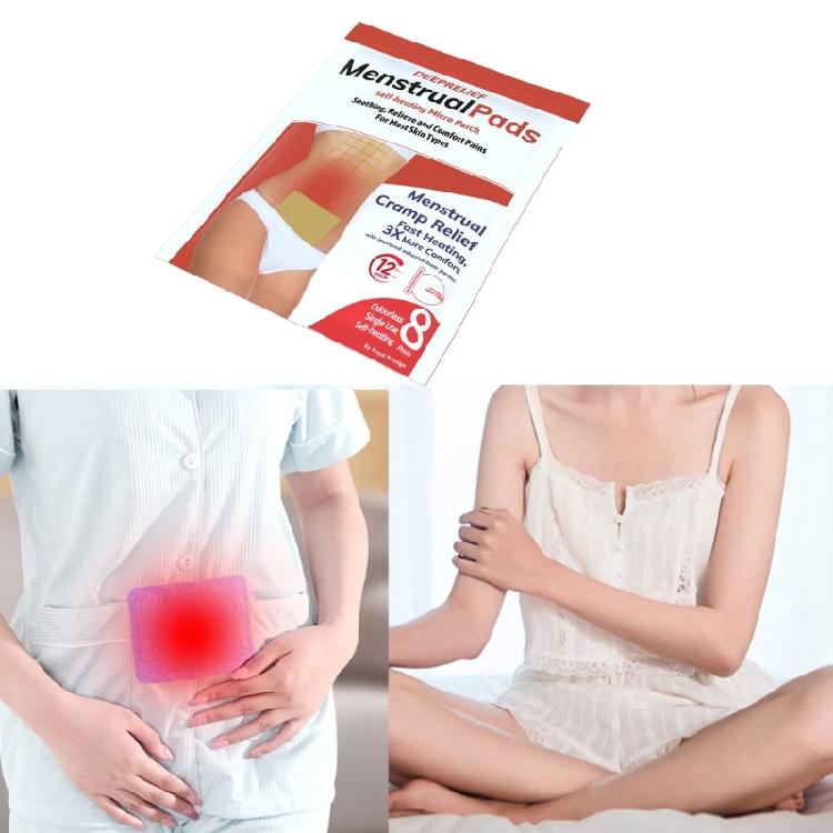 Menstrual Pains Relief Heating Pad Practical Self-Heating Small Patches Fast Heating Heat Patches for Woman