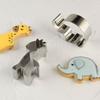 Animal Shape Dinosaur Cookie Cutters Cartoon Cookie Making Set DIY Dinosaur Biscuit Mold  Festivals