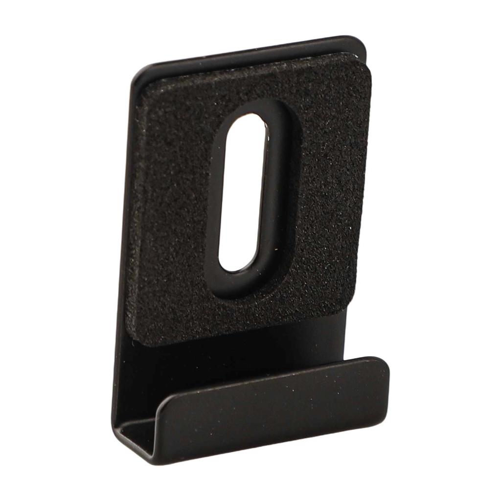 Black Mirror Clips Mirror Clip Bracket For Basements High Hardness Mounting Screws Included Protective Rubber Pads