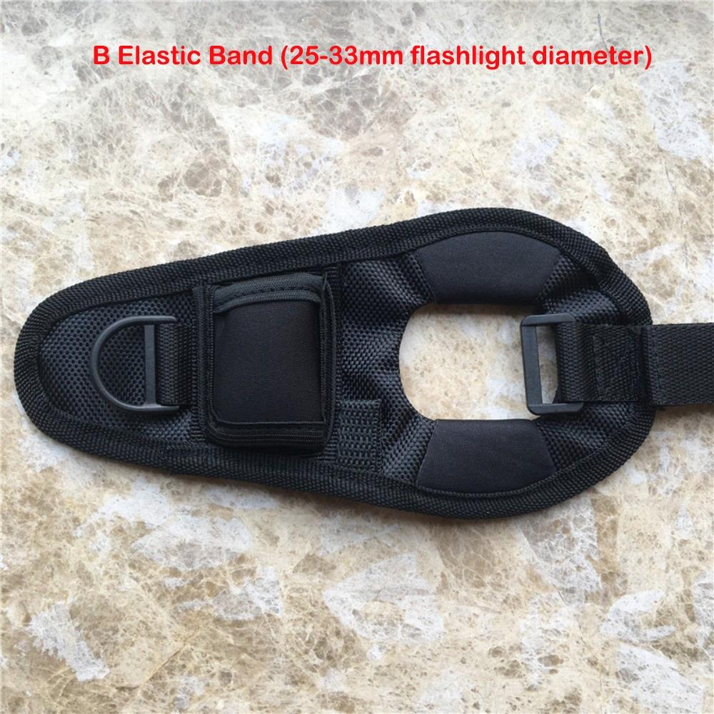 Outdoor Flexible Flashlight Holder Soft Durable Neoprene Arm Cover Hand Free Comfortable Material Wrist Strap Outdoor Diving
