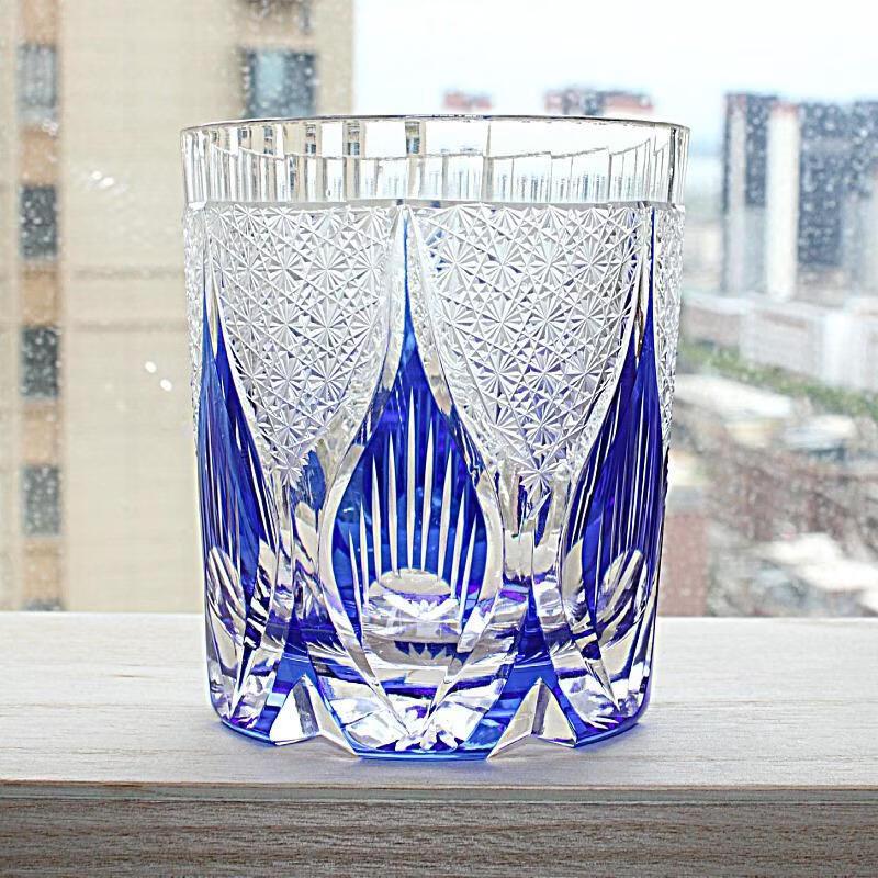 

Zhuchuang Jingpin Japanese Edo Kiriko Crystal Whiskey Glass