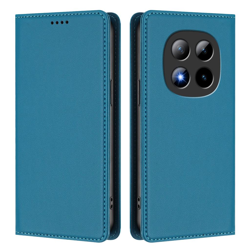 Für Xiaomi Poco M8 Pro 5G/Redmi Note 15 Pro+ 5G (Global) Leder Geldbörse Hülle Magnetverschluss RFID-Blockierung Handyhülle