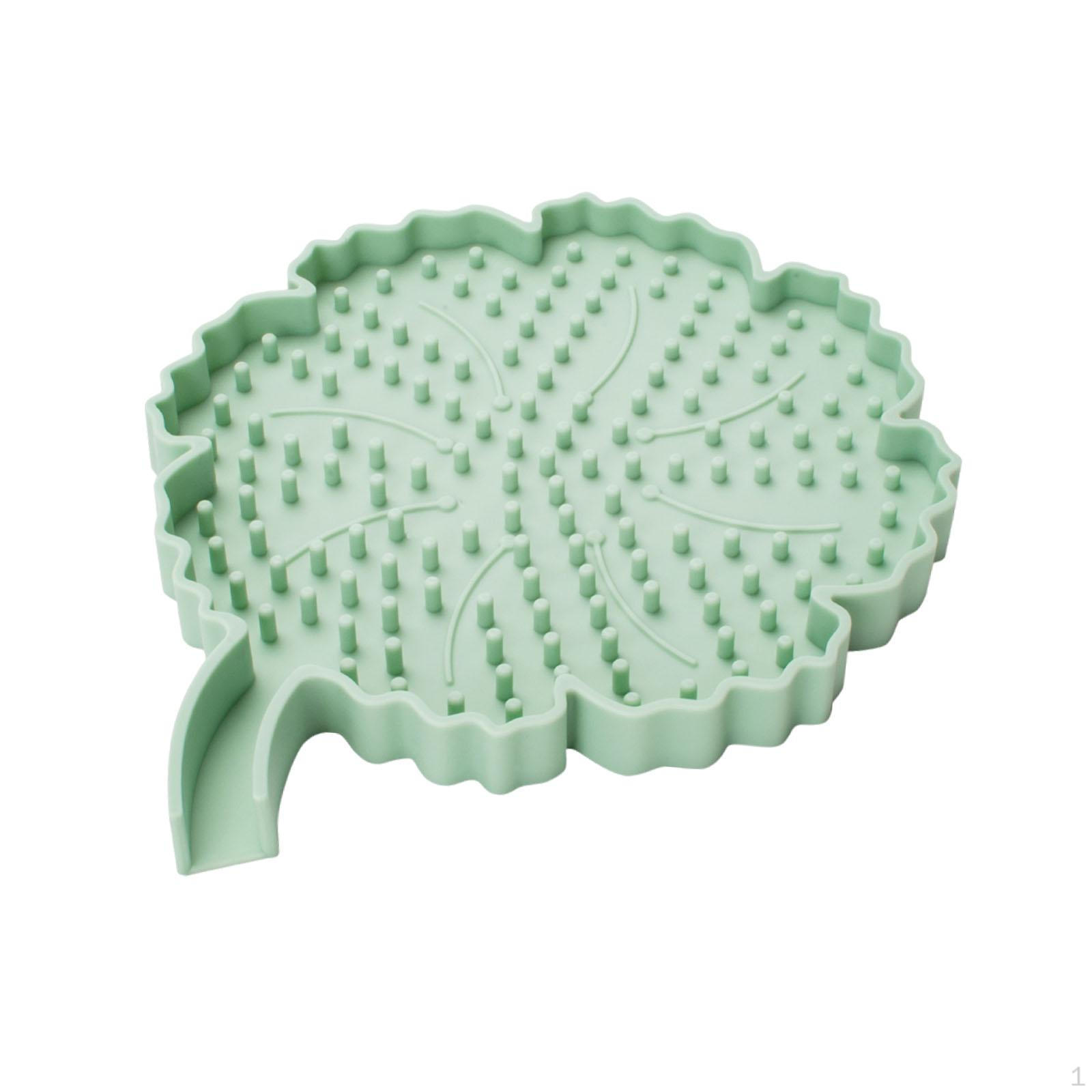 

Силиконовая мыльница, органайзер для ванной комнаты, портативный самоосушающийся ящик-лоток для гостиной, путешествий светло-зеленый