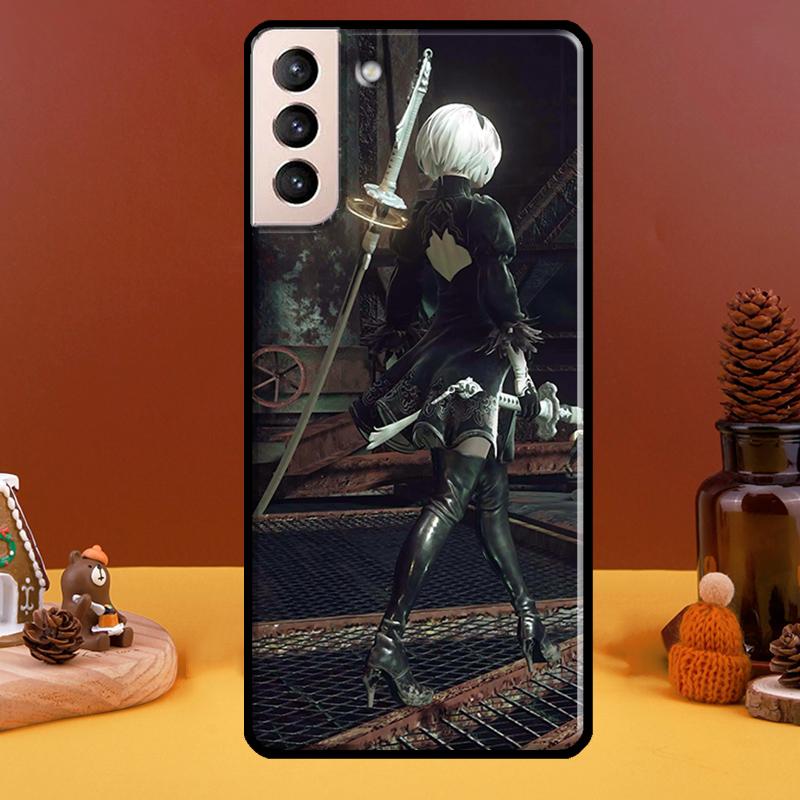 Nier Automata Lunar Tear Art Case For Samsung Galaxy S21 S20 FE Note 20 S22 Ultra Note 10 S8 S9 S10 Plus Phone Cover