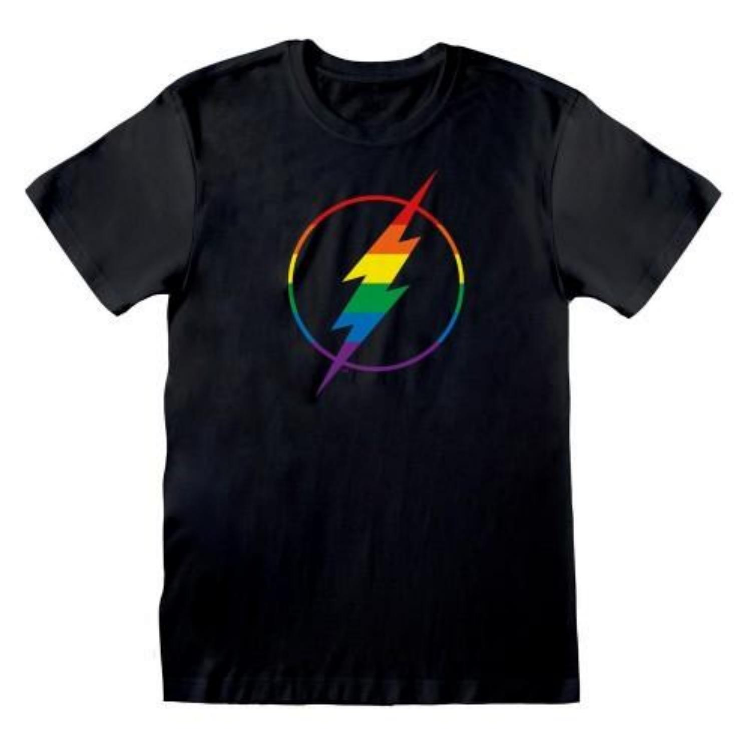 Flash Unisex Adult Pride Logo T-Shirt XXXXL