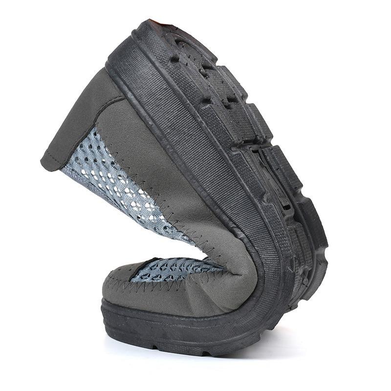 Summer Old Beijing Cloth Shoes Mesh Shoes Non-slip and Wear-resistant Medium and Old Breathable and Lightweight Dad Shoes Comfortable Shoes