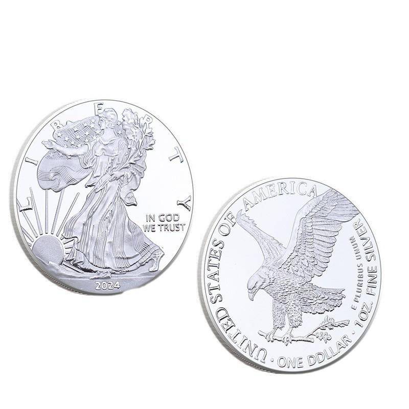 2024 Multiyear Commemorative Coins & Medals: American Spread Eagle Design for Cross-Border Trade