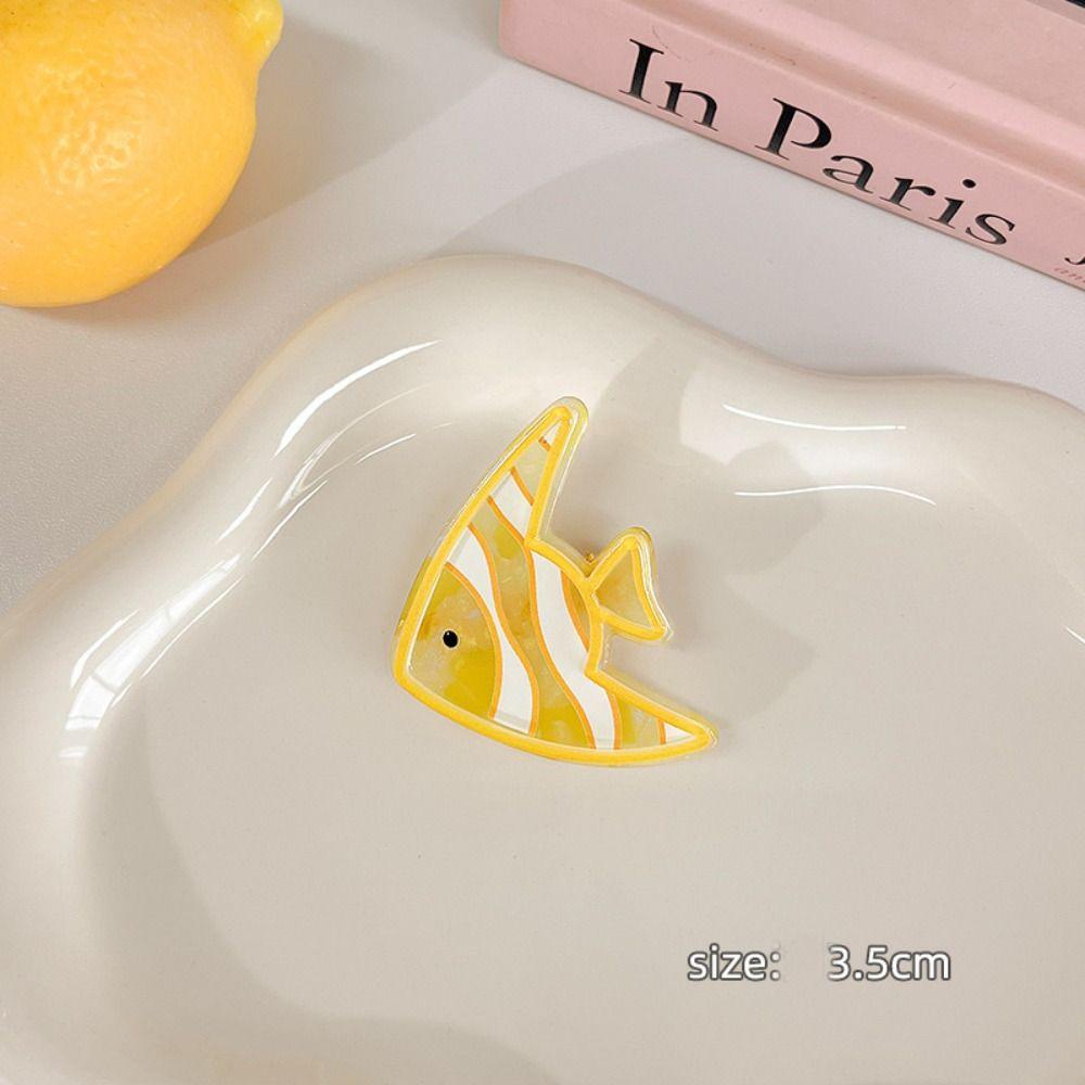 Cartoon Starfish Hair Clips Little Fish Barrette New Ocean Series Hairpin Girls
