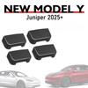 For Tesla Model 3 Y Juniper 2025 Rear Seat Slide Rail Soft Rubber Plug Protection Car Interior Function Accessories for Tesla