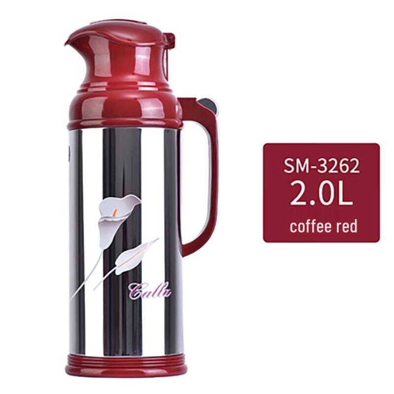 Qingshui 2L Stainless Steel Glass-Lined Thermos